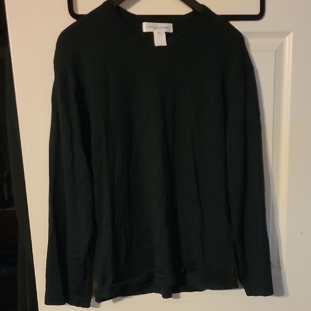 Comme des Garcons Wool Black Shirt